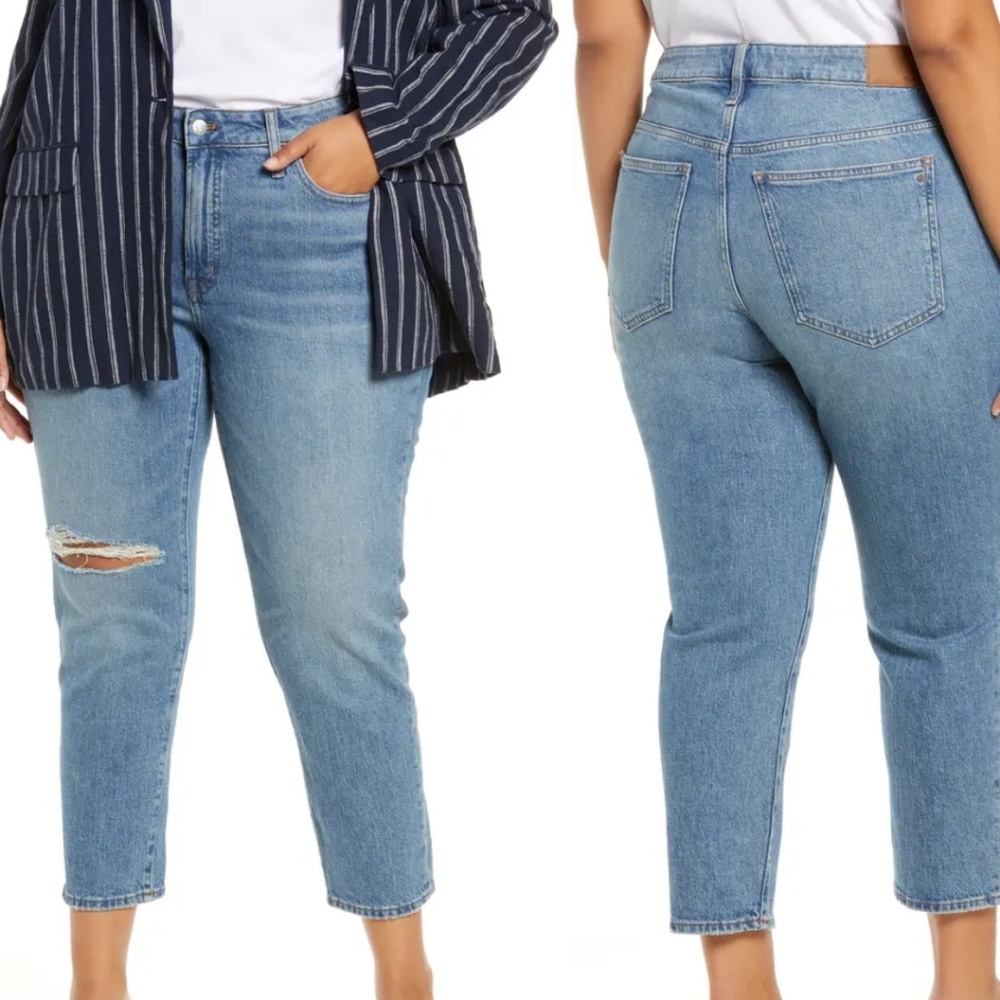Madewell MIDRISE PERFECT VINTAGE JEAN BNWT Plus Size 20